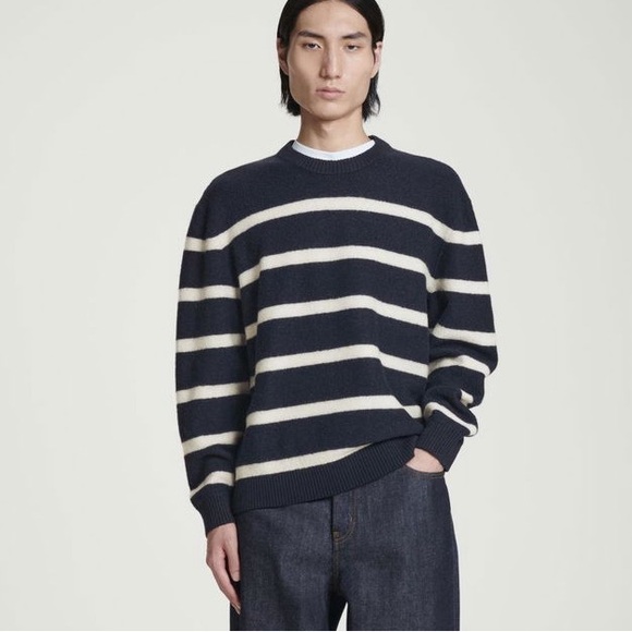 COS Boiled-wool Crew-neck Jumper